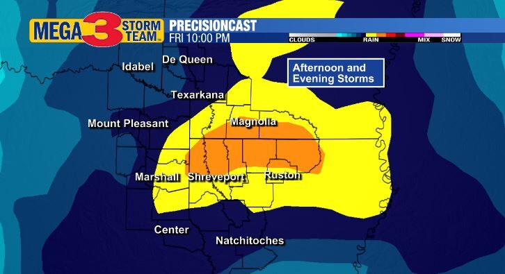 Friday Evening Forecast